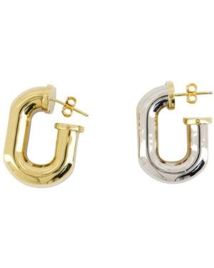 Rabanne Ohrringe Aluminium Gold - Mettallic