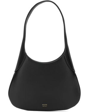 KHAITE "Joan Hobo" Small Shoulder Bag - Black