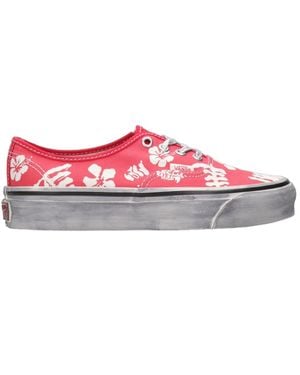 Vans Baskets Corail+Blanc - Rouge