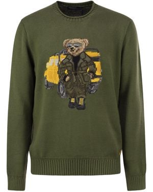 Polo Ralph Lauren Polo Bear Crewneck -trui - Groen