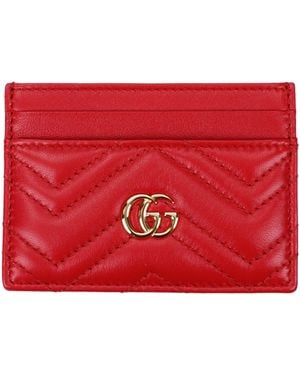 Gucci Leather Document Holder - Red