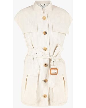 Dries Van Noten Ventura Bis 3360 W.W.Jacket Ecr - Natural