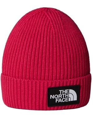 The North Face Beanie With Logo - Red
