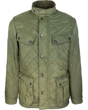 Barbour Giubbino Ariel Polarquilt Verde - Groen