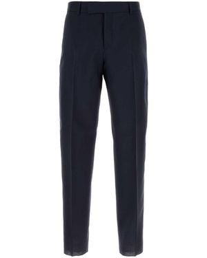Fendi Wool Trousers - Blue