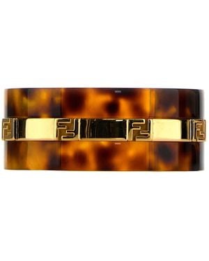 Fendi Printed Plexiglass Forever Bracelet - Orange