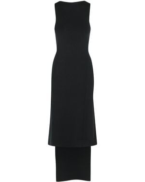Courreges 'Oblique' Dress - Black