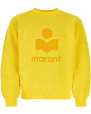 Isabel Marant Yellow Polyester Blend Ayler -Pullover - Gelb