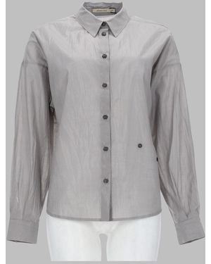 Paloma Wool Classic Mini Wool Shirt - Gray