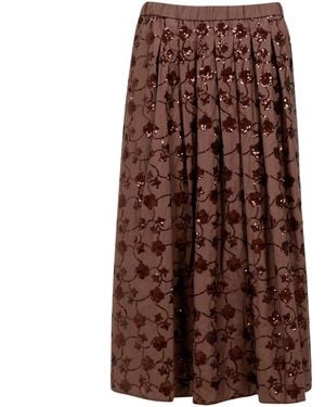 Weekend by Maxmara Skirts - Brown