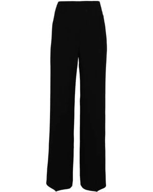 Alberta Ferretti Pantalone A Palazza - Black