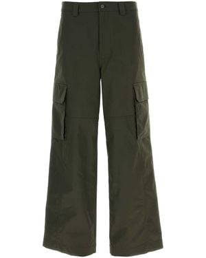 Valentino Garavani Polyester Blend Cargo Pant - Green