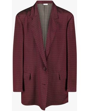 Dries Van Noten 00410 Bastis 2350 W.W.Jacket Clothing - Purple