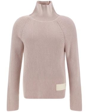 Ami Paris Rollkragenpullover - Mehrfarbig