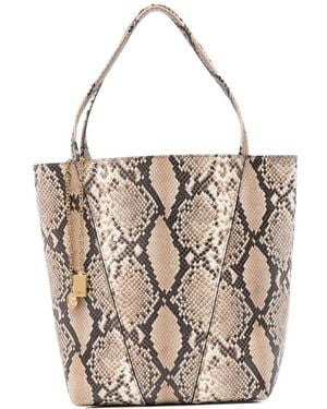 Chloé Chloé Spin Leren Draagtas - Wit