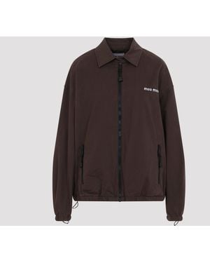 Miu Miu Blouson - Brown