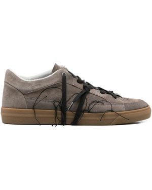 Santha Love Cut Suede Taupe - Grey