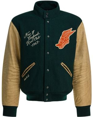Polo Ralph Lauren "College" Bomber Jacket - Green