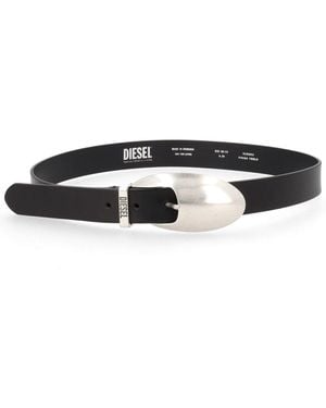 DIESEL B-Rop Buckle Belt - Black