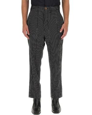 Vivienne Westwood Cruise Cropped Pants - Schwarz