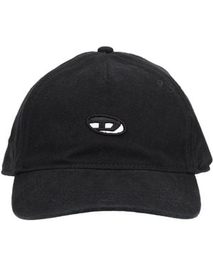 DIESEL Baseball Hat With Logo - Black