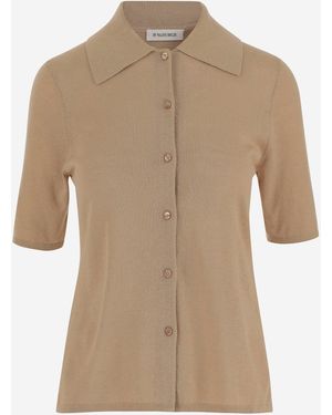 By Malene Birger Von Malene Birger Wolle Blend Dicot -Hemd - Natur