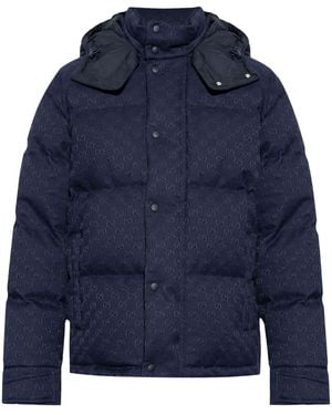 Gucci Gg Down Jacket - Blue