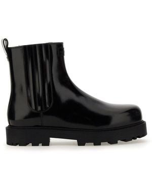 Givenchy Leather Boot - Black