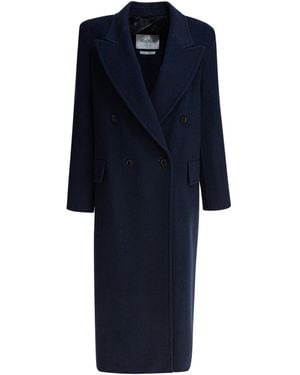 Max Mara Coats Blu-Donna