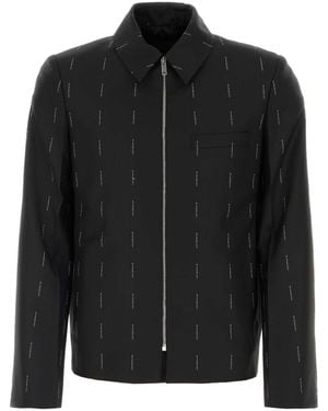 Givenchy Wool Zipped Jacket - Black