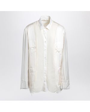 Maison Margiela Reversible Shirt Anonymity Of The Lining - White