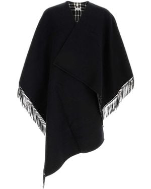 Burberry Wool Cape - Black