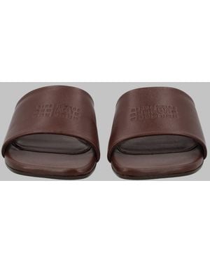 MM6 by Maison Margiela Sandalo "Anatomic" Con Tacco - Brown