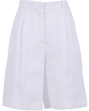 Max Mara Pantalone Corto Caravan - White
