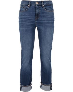 7 For All Mankind Relaxed Skinny Royalty - Blue