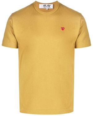 COMME DES GARÇONS PLAY Mini Heart-Patch T-Shirt - Gray