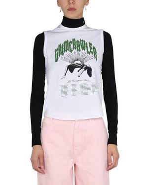 Raf Simons Gedruckt Top - Pink
