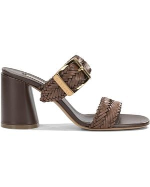 Casadei Leather Sandals - Brown