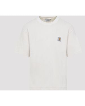 Carhartt Nelson Waffle T Shirt - White