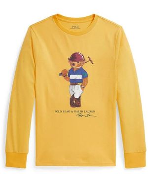Polo Ralph Lauren "Polo Bear" T-Shirt - Yellow