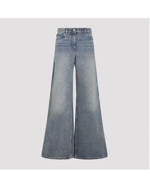 Courreges Baggy Hammer Jeans - Blue