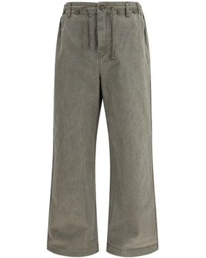 Golden Goose Drawstring Pocket Jeans - Gray