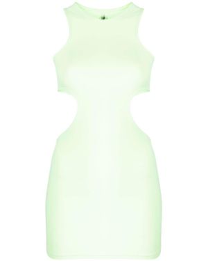 Reina Olga Cut-Out Sleeveless Minidress - Green