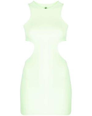 Reina Olga Uitgesneden Mini-Jurk - Groen