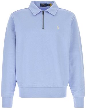 Polo Ralph Lauren Powder Cotton Polo Shirt - Blue