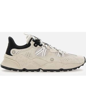 Flower Mountain Tiger Hill Ecru Sneakers - Weiß
