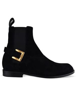 Balmain Anthem Chelsea-Stiefel - Schwarz