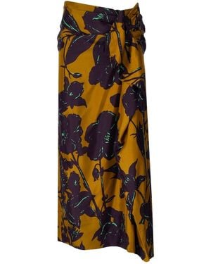 Essentiel Antwerp Glavia Bronze Skirt - Orange