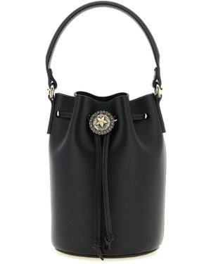 KATE CATE 'Dori' Bucket Bag - Black