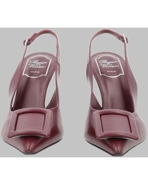 Roger Vivier Slingback Sandals - Pink